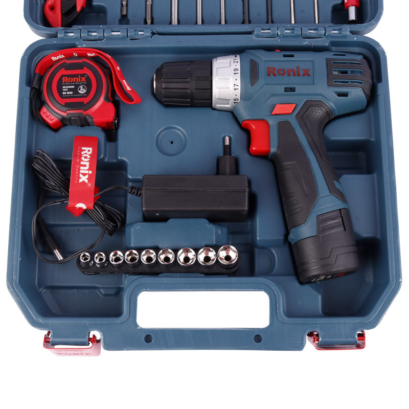کیت دریل شارژی 35 پارچه رونیکس RS-8013