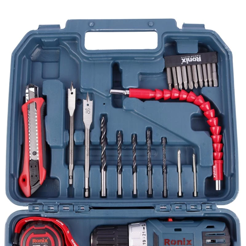 کیت دریل شارژی 35 پارچه رونیکس RS-8013