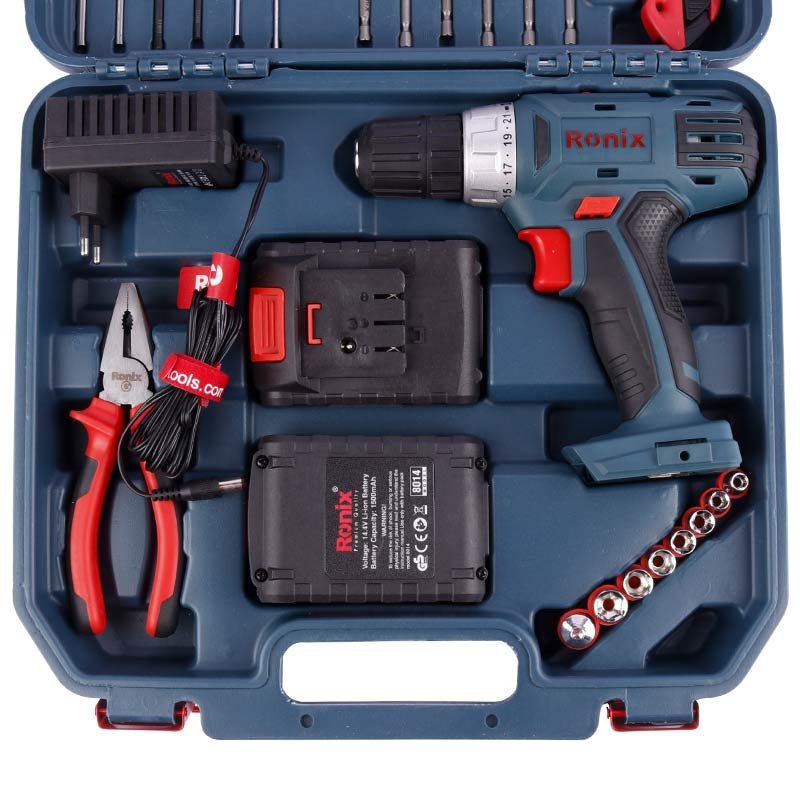 کیت دریل شارژی Ronix RS-8014
