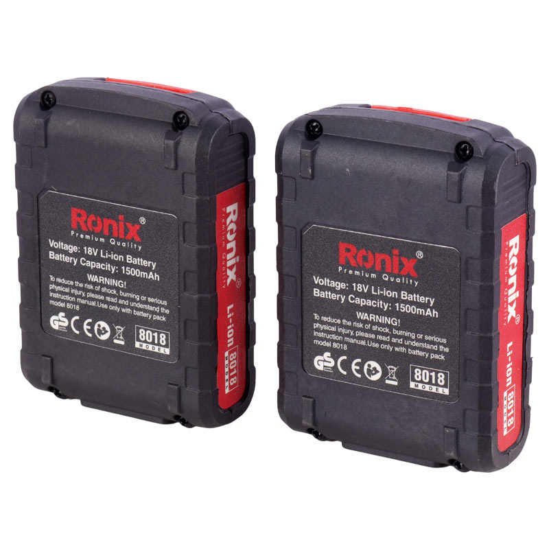 کیت دریل شارژی Ronix RS-8018