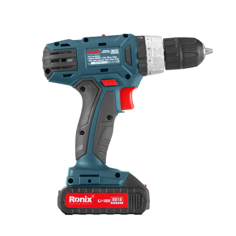 کیت دریل شارژی Ronix RS-8018