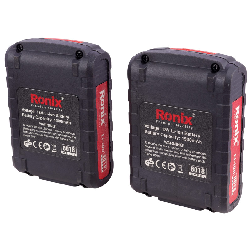 کیت دریل شارژی چکشی Ronix RS-8019