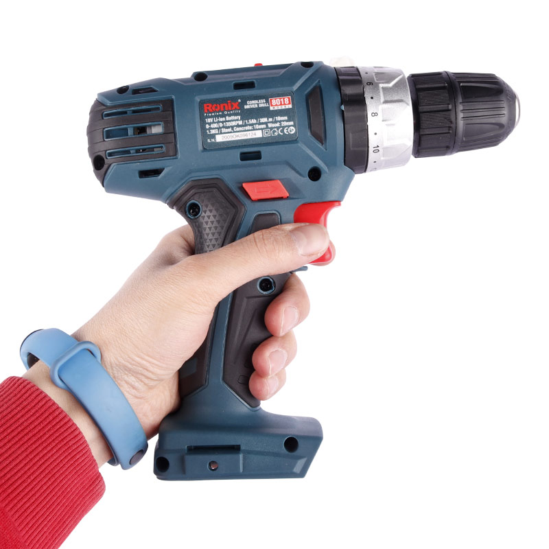 کیت دریل شارژی چکشی Ronix RS-8019