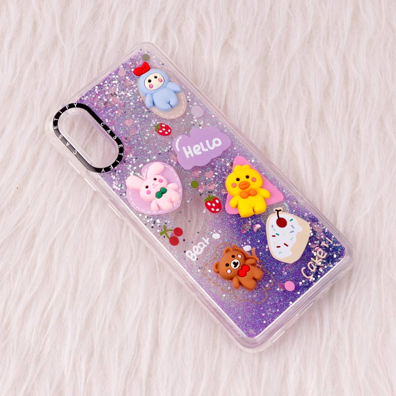 قاب آکواریومی Casetify سامسونگ Galaxy A02 عروسکی برجسته