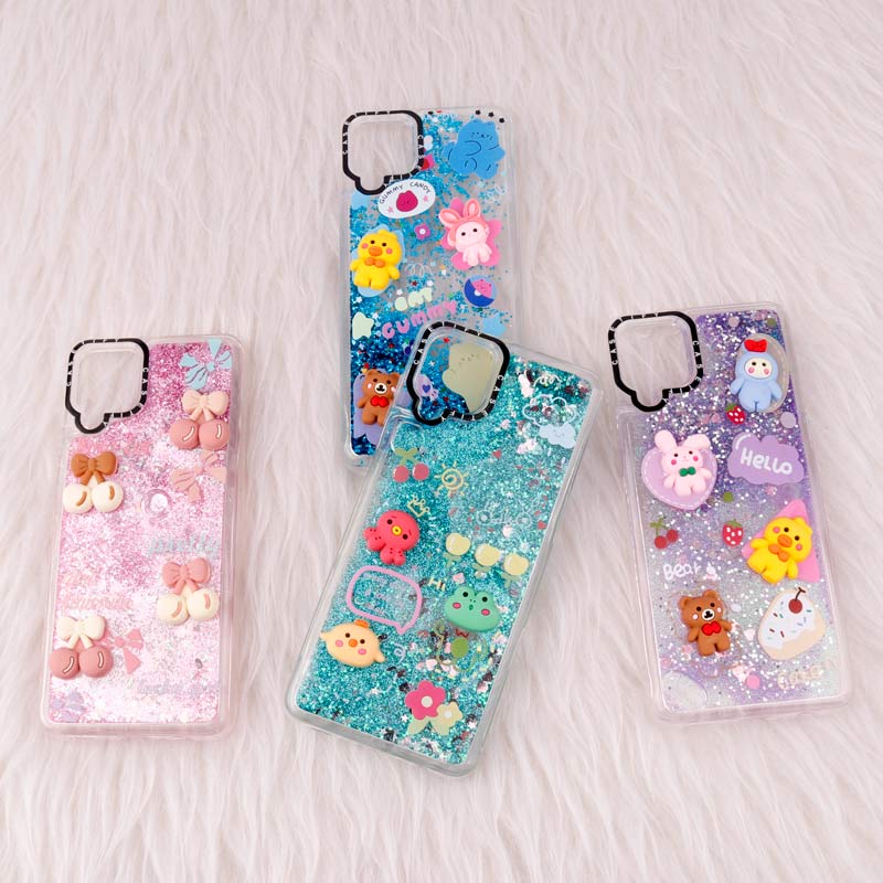 قاب آکواریومی Casetify سامسونگ Galaxy A12 عروسکی برجسته