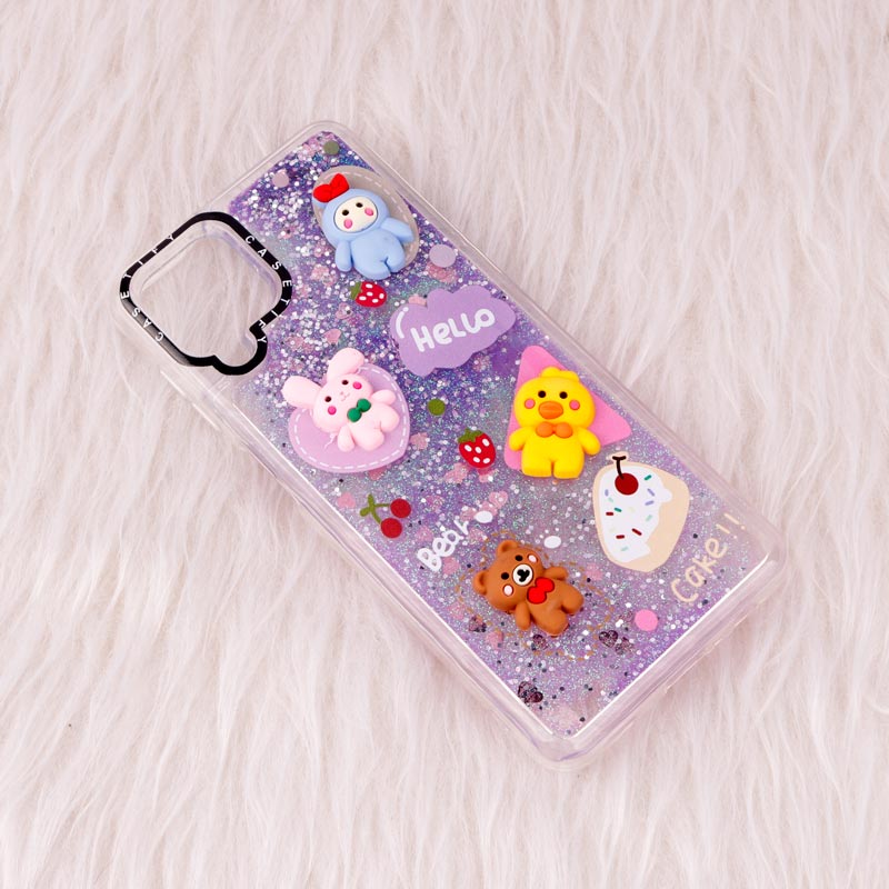 قاب آکواریومی Casetify سامسونگ Galaxy A12 عروسکی برجسته