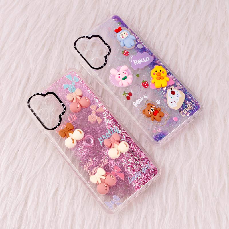 قاب آکواریومی Casetify سامسونگ Galaxy A13 عروسکی برجسته محافظ لنزدار