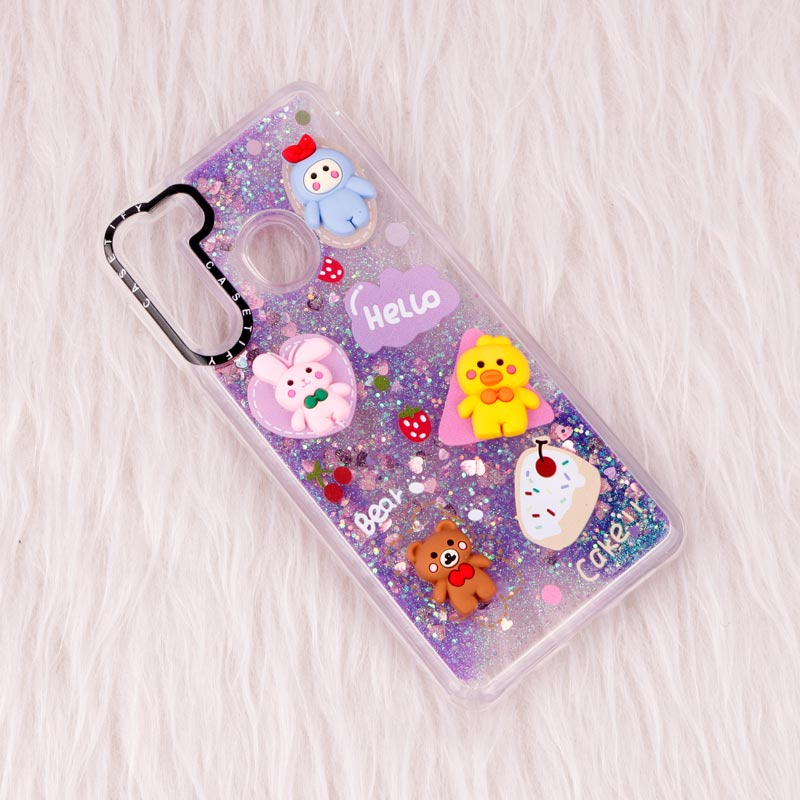 قاب آکواریومی Casetify سامسونگ Galaxy A21 عروسکی برجسته