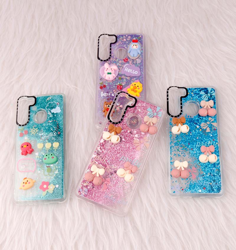 قاب آکواریومی Casetify سامسونگ Galaxy A21 عروسکی برجسته
