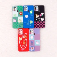 قاب Pro Camera سامسونگ Galaxy A21s عروسکی برجسته محافظ لنزدار