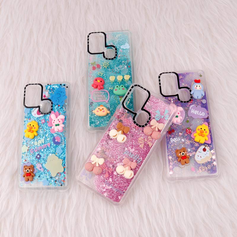 قاب آکواریومی Casetify سامسونگ Galaxy A21s عروسکی برجسته