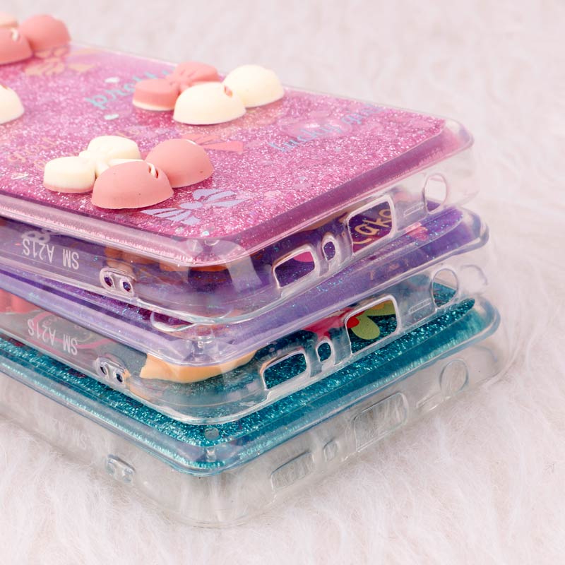 قاب آکواریومی Casetify سامسونگ Galaxy A21s عروسکی برجسته