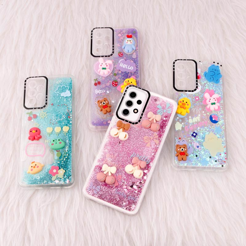 قاب آکواریومی Casetify سامسونگ Galaxy A23 عروسکی برجسته محافظ لنزدار