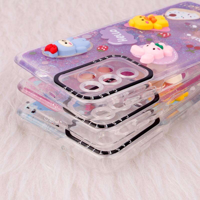 قاب آکواریومی Casetify سامسونگ Galaxy A23 عروسکی برجسته محافظ لنزدار