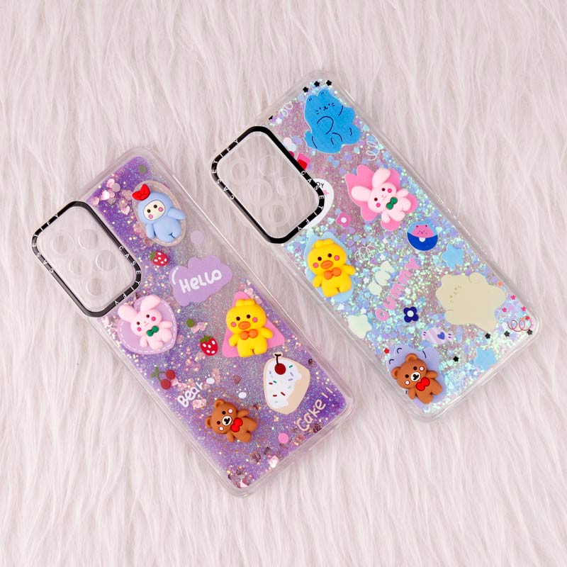 قاب آکواریومی Casetify سامسونگ Galaxy A23 عروسکی برجسته محافظ لنزدار