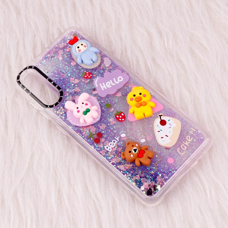 قاب آکواریومی Casetify سامسونگ Galaxy A30s عروسکی برجسته