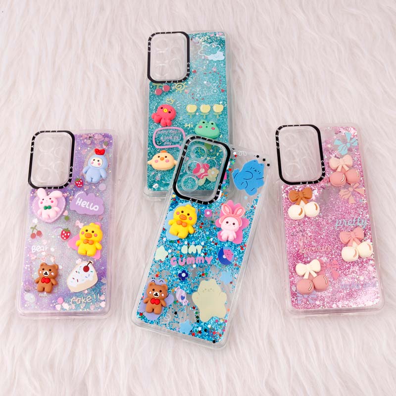 قاب آکواریومی Casetify سامسونگ Galaxy A53 5G عروسکی برجسته محافظ لنزدار