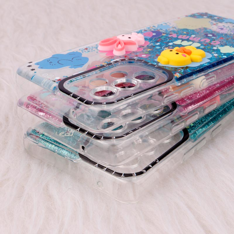 قاب آکواریومی Casetify سامسونگ Galaxy A53 5G عروسکی برجسته محافظ لنزدار