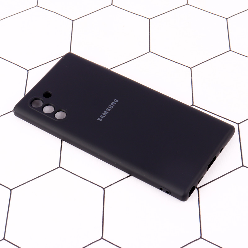 قاب محافظ لنزدار سیلیکونی Highcopy سامسونگ Samsung Galaxy Note 10 مشکی