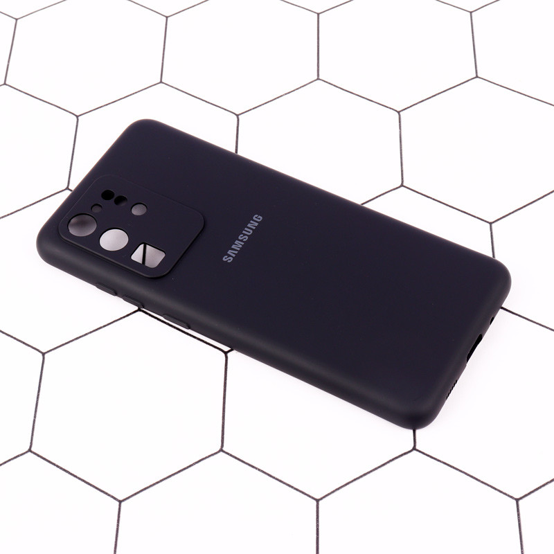 قاب محافظ لنزدار سیلیکونی Highcopy سامسونگ Samsung Galaxy S20 Ultra مشکی