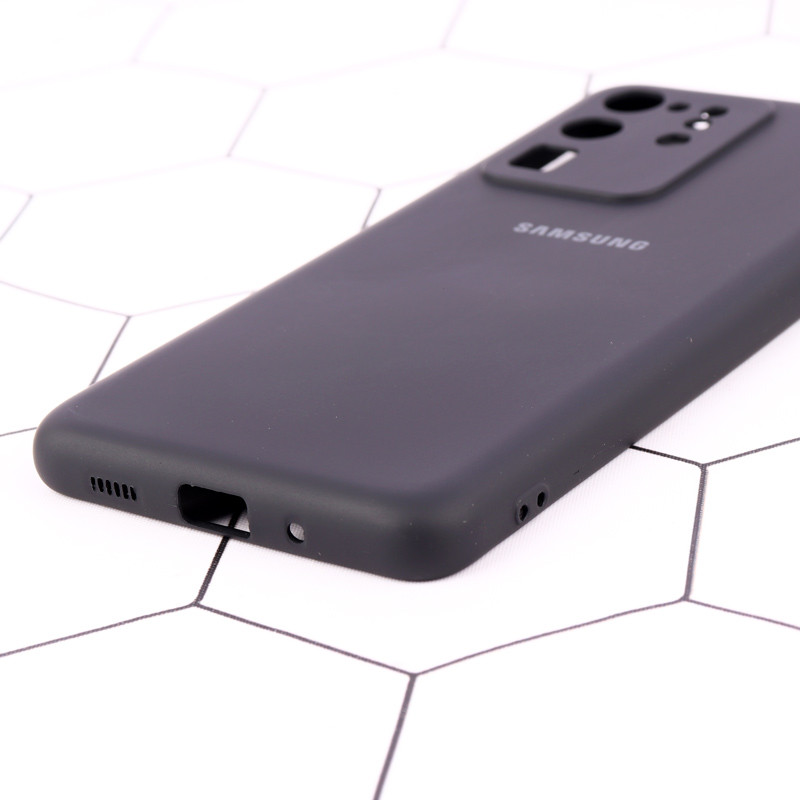 قاب محافظ لنزدار سیلیکونی Highcopy سامسونگ Samsung Galaxy S20 Ultra مشکی