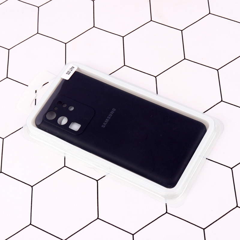 قاب محافظ لنزدار سیلیکونی Highcopy سامسونگ Samsung Galaxy S20 Ultra مشکی