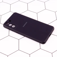 قاب محافظ لنزدار سیلیکونی Highcopy سامسونگ Samsung Galaxy S21 Plus مشکی