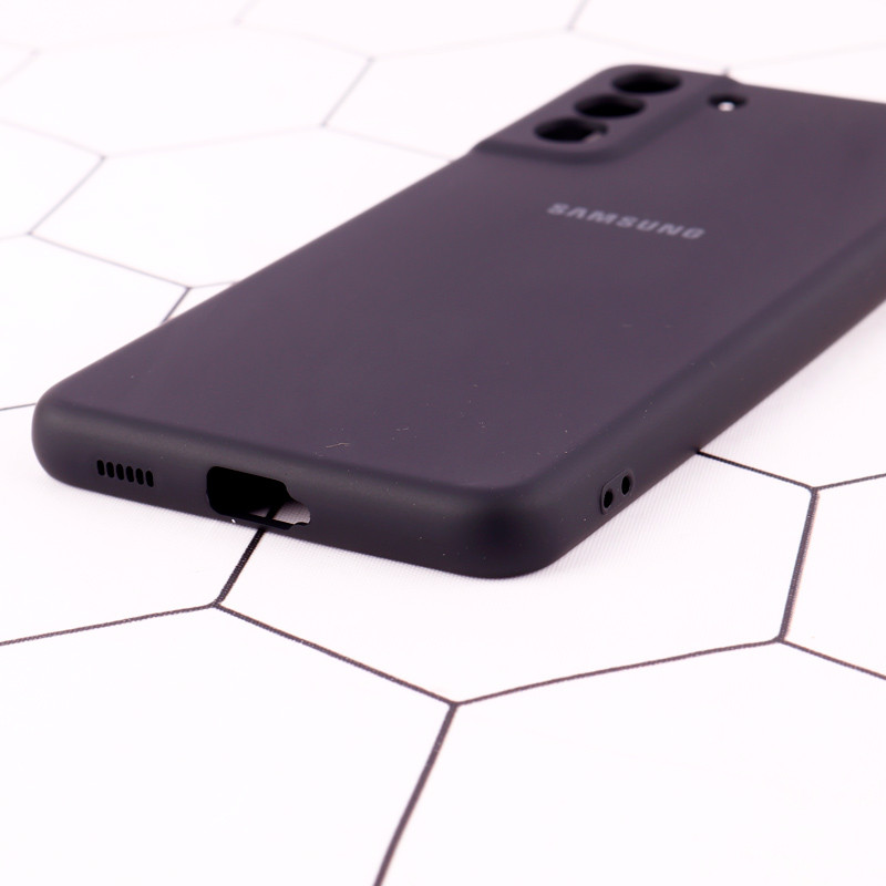 قاب محافظ لنزدار سیلیکونی Highcopy سامسونگ Samsung Galaxy S21 Plus مشکی