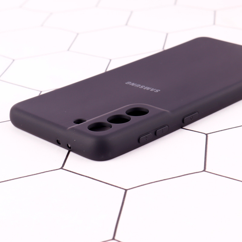 قاب محافظ لنزدار سیلیکونی Highcopy سامسونگ Samsung Galaxy S21 Plus مشکی