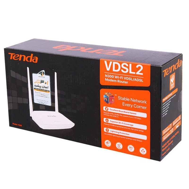 مودم روتر ADSL / VDSL2 تندا V300