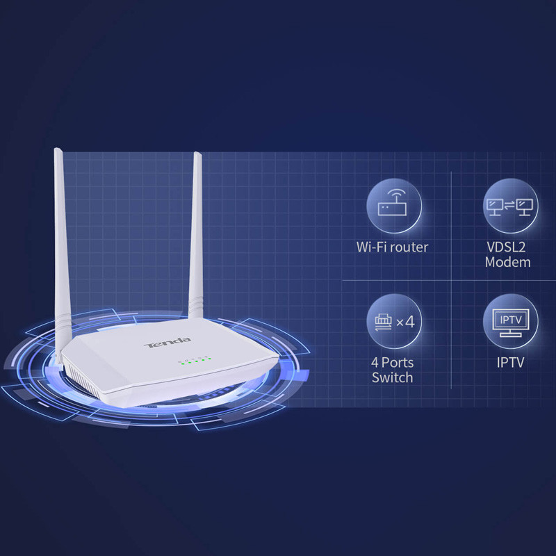 مودم روتر ADSL / VDSL2 تندا V300