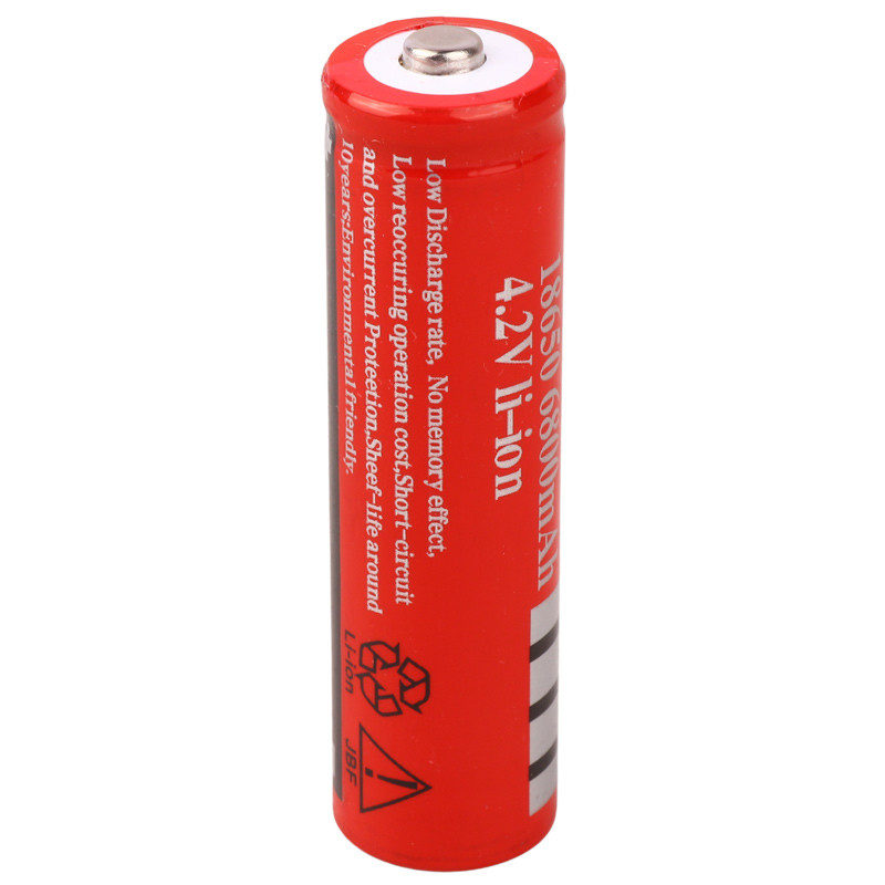 باتری لیتیوم استوانه ای UltraFire 18650 6800mAh