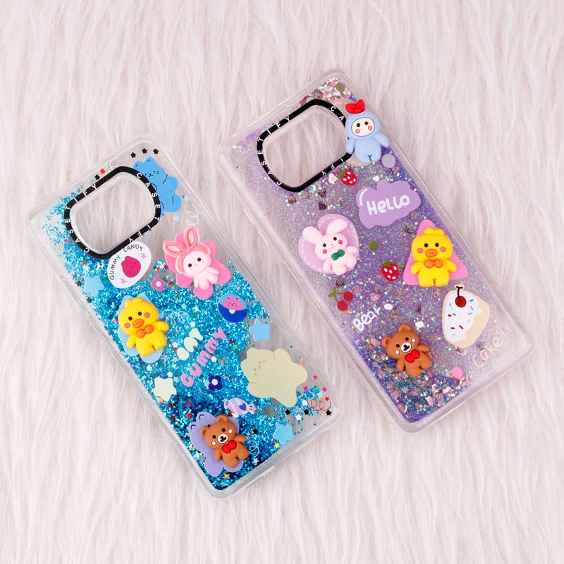 قاب آکواریومی Casetify شیائومی Poco X3 عروسکی برجسته