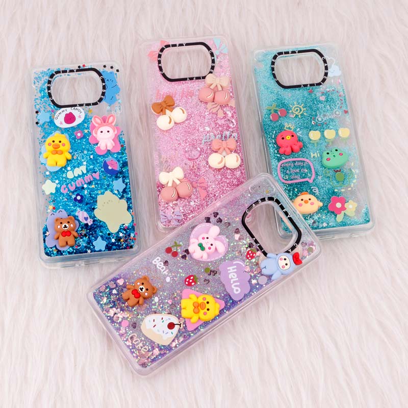 قاب آکواریومی Casetify شیائومی Poco X3 عروسکی برجسته