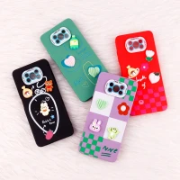 قاب عروسکی برجسته Pro Camera محافظ لنزدار Xiaomi Poco X3