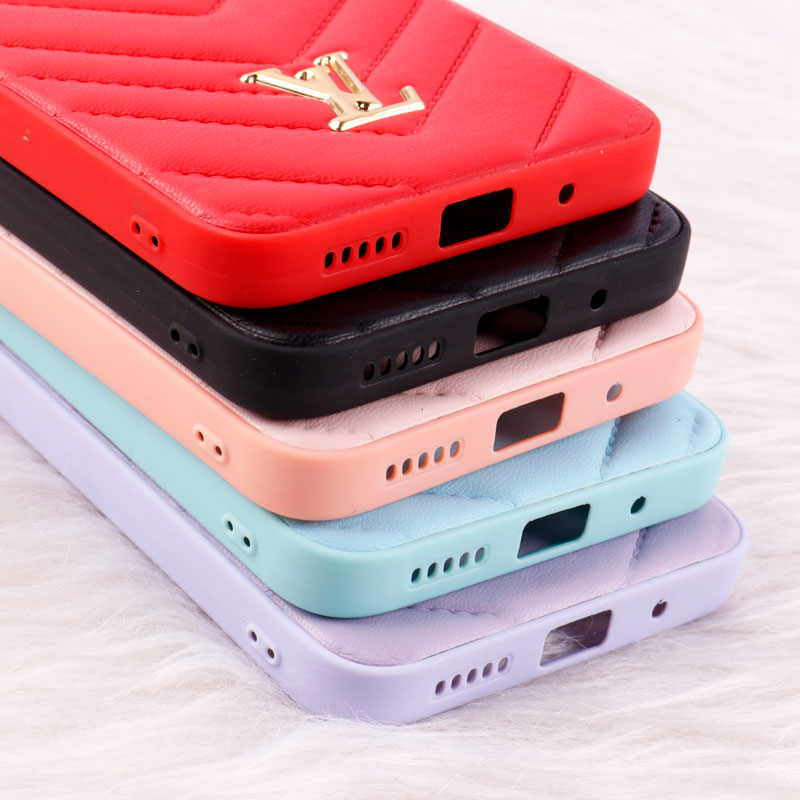 قاب پافر چرمی لوزی محافظ لنزدار Xiaomi Redmi 10C