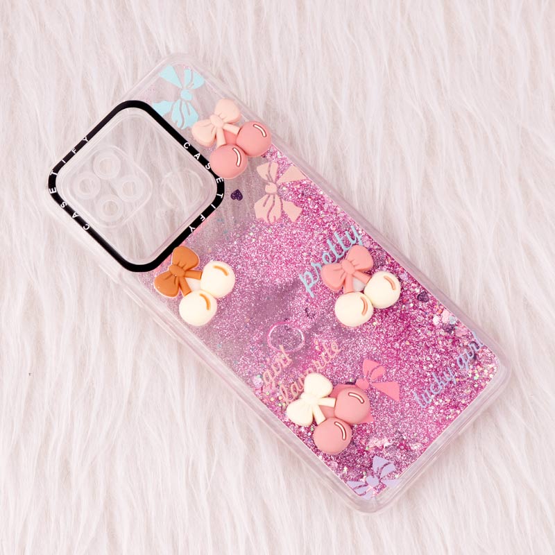 قاب آکواریومی Casetify شیائومی Redmi 10C عروسکی برجسته محافظ لنزدار