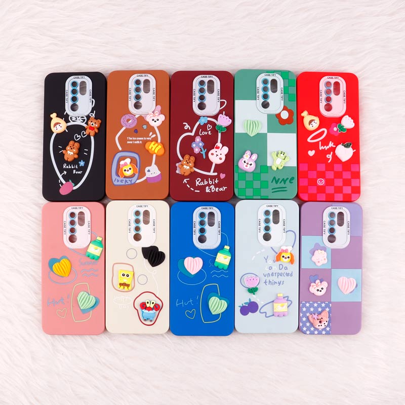 قاب عروسکی برجسته Pro Camera محافظ لنزدار Xiaomi Redmi 9