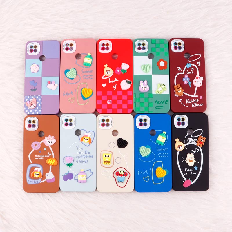 قاب Pro Camera شیائومی Redmi 9C عروسکی برجسته محافظ لنزدار