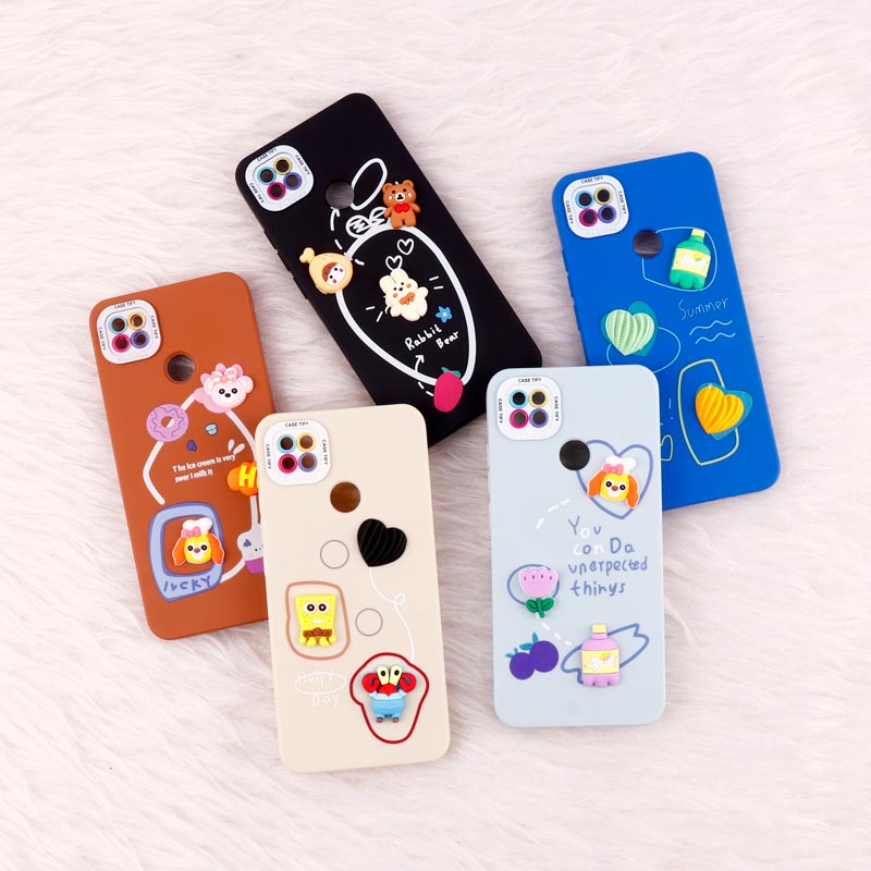 قاب عروسکی برجسته Pro Camera محافظ لنزدار Xiaomi Redmi 9C