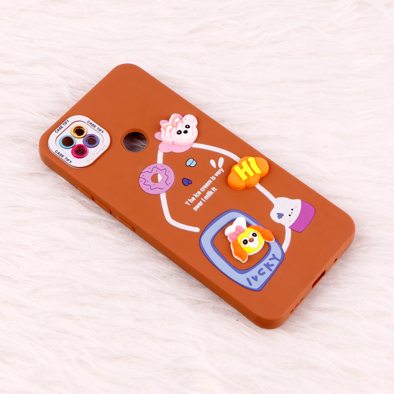 قاب عروسکی برجسته Pro Camera محافظ لنزدار Xiaomi Redmi 9C