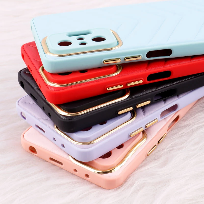 قاب پافر چرمی لوزی محافظ لنزدار Xiaomi Redmi Note 10 Pro