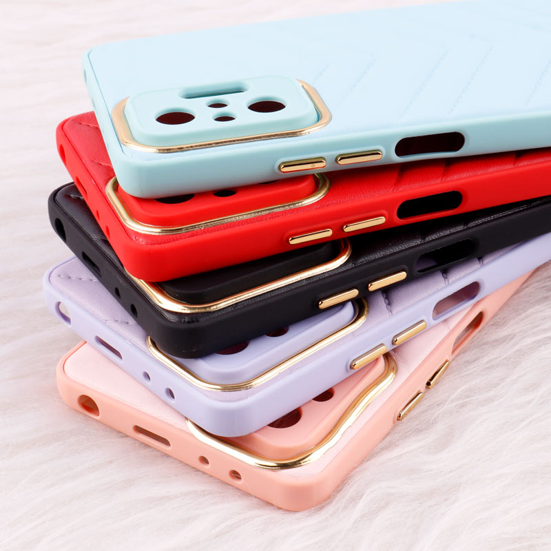 قاب پافر چرمی لوزی محافظ لنزدار Xiaomi Redmi Note 10 Pro