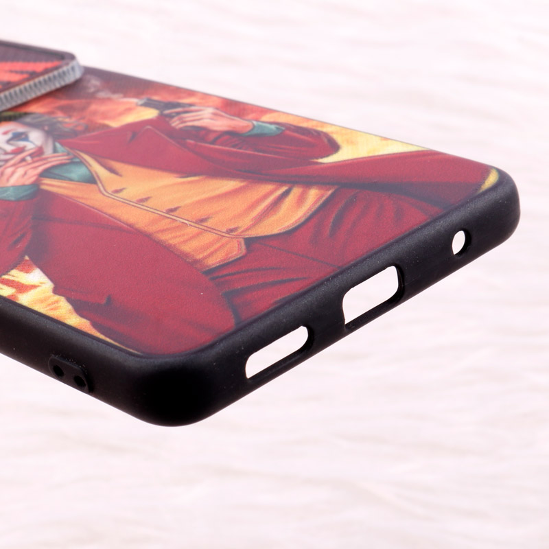 قاب طرحدار محافظ لنزدار کشویی + پاپ سوکت طرح جوکر Redmi Note 10 Pro سری C