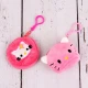 کیف هندزفری پولیشی طرح Kitty
