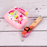 کیف هندزفری سیلیکونی بنددار چمدانی Rainbow