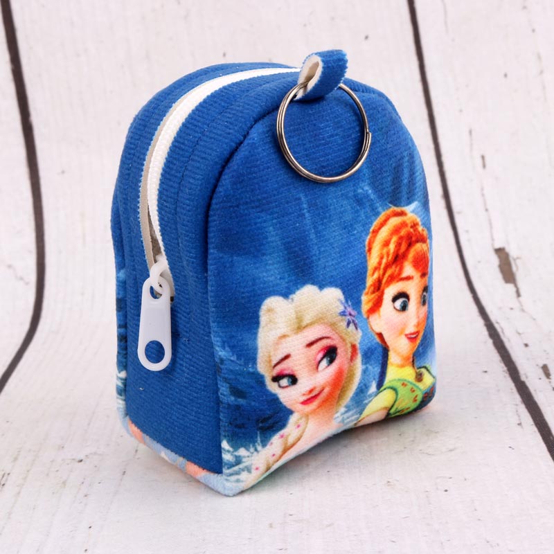 کیف کوله ای هندزفری مخملی فانتزی 2 طرفه
