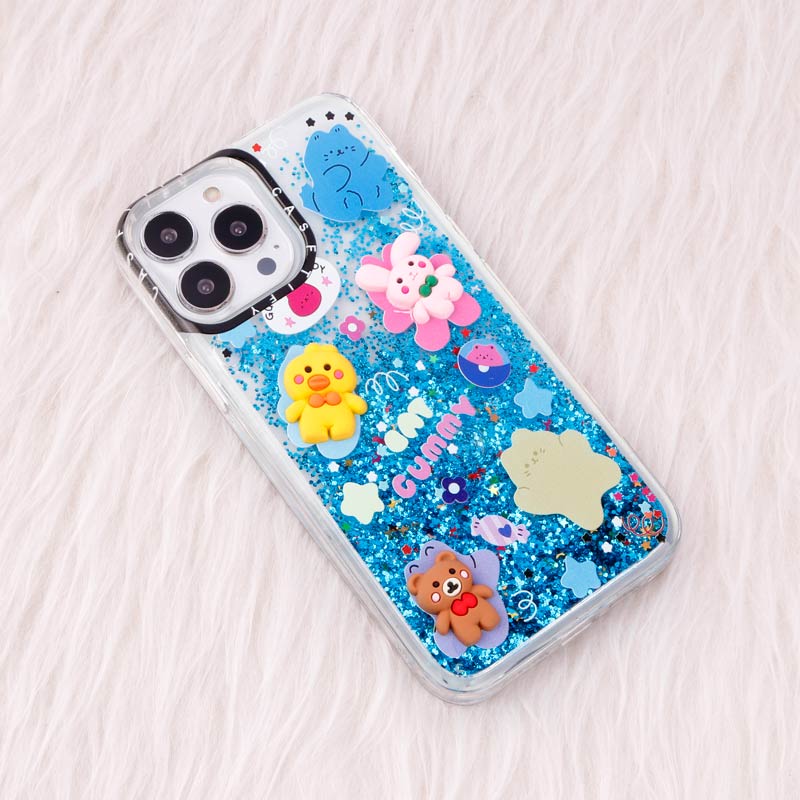 قاب آکواریومی Casetify آیفون iPhone 13 Pro Max عروسکی برجسته