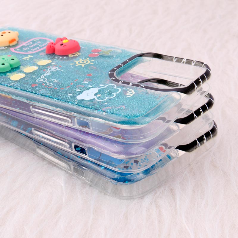 قاب آکواریومی Casetify آیفون iPhone 13 Pro Max عروسکی برجسته