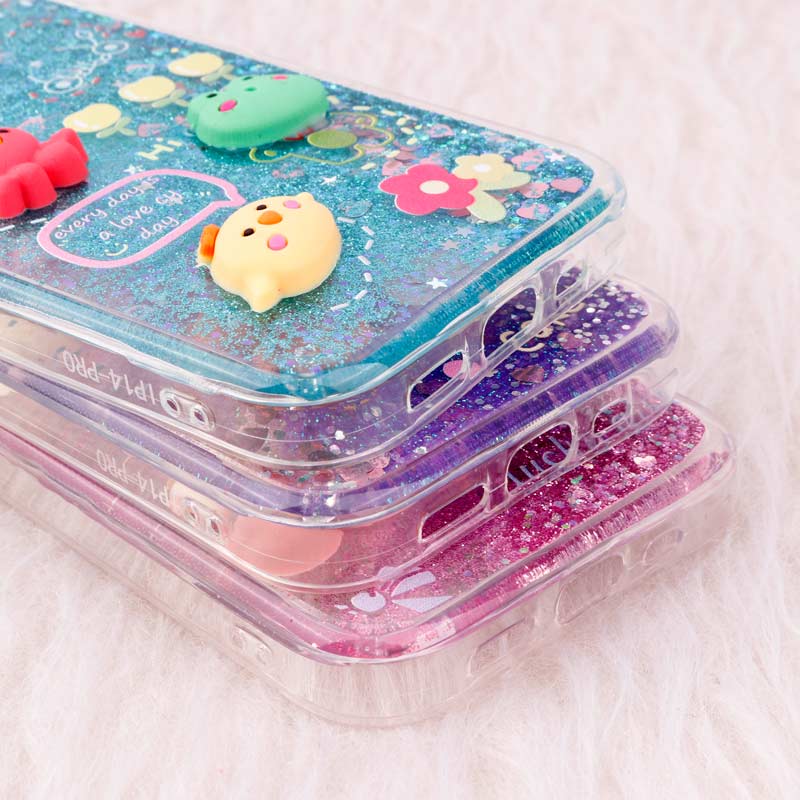 قاب آکواریومی Casetify آیفون iPhone 14 Pro عروسکی برجسته محافظ لنزدار